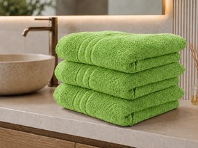 Prosop de baie CLASSIC COLOR 70 x 140 cm verde, 100% bumbac
