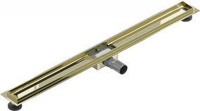 Mexen Flat corp pentru rigolă liniară 100 cm, auriu - 1515100