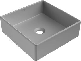 Mexen Goya chiuvetă pe blat 35 x 35 cm, gri deschis mat - 22183561