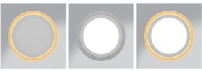 LED Lampă încastrată DUO LED/18W/230V + LED/6W