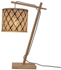 Veioza eco din bambus Java slanted nat/1815, natur/ negru