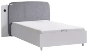 Pat 120x200 cm cu lada de depozitare pentru camera copiilor ,   colectia LIKYA