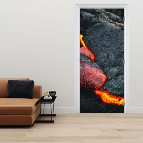 Fototapet pentru ușă - Lavă (95x205cm)