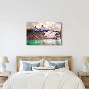 Tablou cu lac montan (90x60 cm)