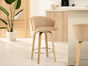 Scaun Helm (bej + stejar). 1110629