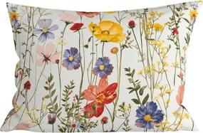 Husa pentru perna din microfibra WILDFLOWERS 50x70 cm, colorata