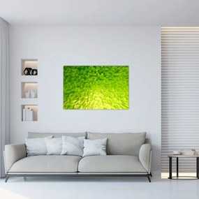 Tabloul cuburilor galbenverzui (90x60 cm)