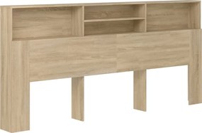 vidaXL Dulap tăblie, stejar Sonoma, 220x19x103,5 cm