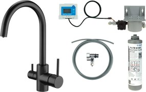 Baterie pentru bucătărie, cu kit de filtrare a apei BCHFN64M