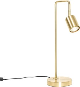 Lampă de masă inteligentă din alamă reglabilă incluzând Wi-Fi GU10 - Jav