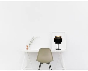Lampă de masă NESS 1xE27/60W/230V neagră