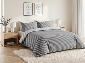 Lenjerie de pat din bumbac Renforce CAPRIVI gri Dimensiune lenjerie de pat: 80 x 80 cm | 135 x 200 cm