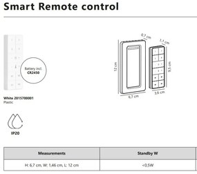 Spot aplicat LED CCT, IP44 Landon 8 Smart Black