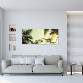 Tablou - Palmieri de cocos (120x50 cm)