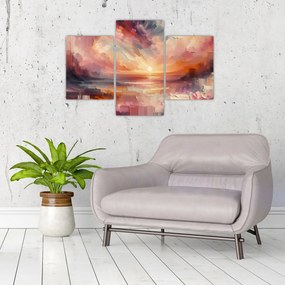 Tablou - Răsărit pictat (90x60 cm)