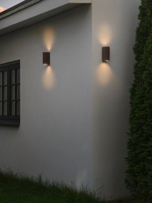 Aplica de Perete Exterior, Protectie IP44, Dion Double Rusty