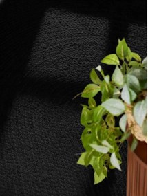 Covor negru reversibil/țesut manual din iută 160x230 cm Braided – Hanse Home