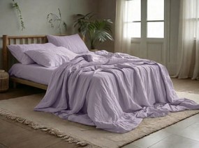 Lenjerie de pat din muselin MUSSARI lila-violet Dimensiune lenjerie de pat: 70 x 90 cm | 140 x 220 cm