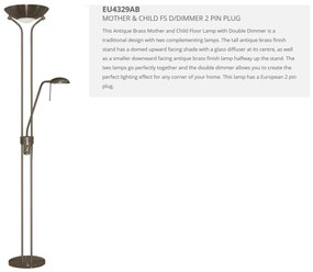 Lampadar / Lampa de podea moderna Floor Lamp EU4329AB SRT