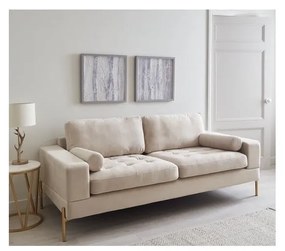 Canapea bej 200 cm Versailles – Ropez