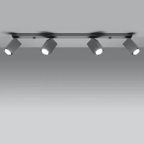 Sollux SL.0461 - Spot MERIDA 4xGU10/40W/230V gri