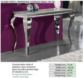 Consola moderna dim.128x48cm Barroque 792386/20721