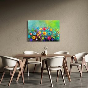 Tablou - Flori abstract (90x60 cm)