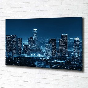 Tablouri tipărite pe pânză Los angeles, pe timp de noapte