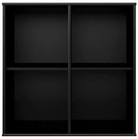 Sistem de rafturi modulare negru 68,5x69 cm Mistral Kubus - Hammel Furniture