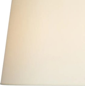 Där Lighting CYP4208 - Lampă de masă CYPRUS 1xE27/60W/230V crem/transparent