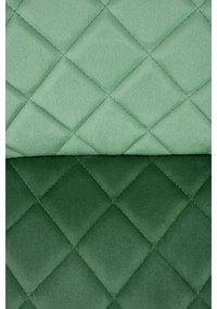 Scaun de dining ORIS, 1 buc., verde închis