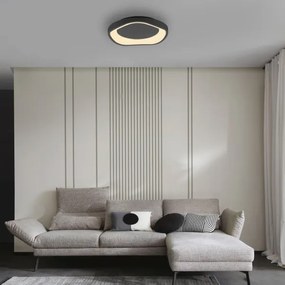 Schöner Wohnen 14233-18 - Lampă de tavan LED dimerizabilă MONTA LED/21W/230V neagră