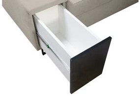 Colțar în formă de U Pesaruna VIII (teracotă + Bej) (cu sp. depozitare) (S). 1104941