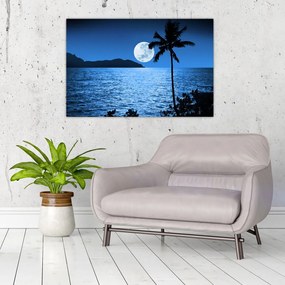 Tablou - Luna deasupra nivelului mării (90x60 cm)