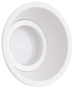 Spot incastrabil tavan/perete, design modern DEEP alb H0069 MX