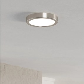 Eglo 901315-LED Lampă de tavan FUEVA LED/7,5W/230V 2700/4000/6500K Ø16,6 cm crom