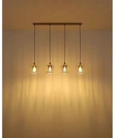 Globo ALFRED 15758-4H - Lustră suspendată pe cablu, 4xE27/40W/230V