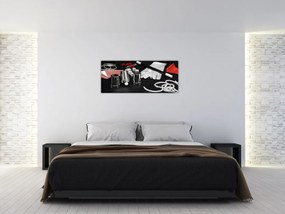 Tablou cu uneltele de magie (120x50 cm)
