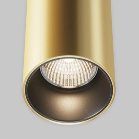 Pendul LED iluminat design tehnic Efir D-10,5cm 33W auriu