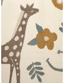 Covor pentru copii crem 120x170 cm Animal Safari – Hanse Home