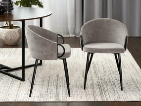 Scaun Carma K (gri + negru). 1111002