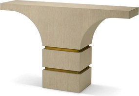 Consola design LUX, Furnir Stejar albit, Thaddeus