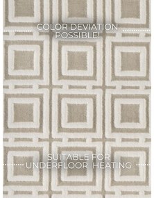 Covor tip traversă crem 80x240 cm Perles Howlite – Elle Decoration