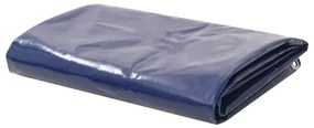 vidaXL Prelată 650 g/m² 2 x 3 m albastru