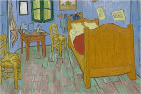 Tablou - Vincent van Gogh, The Bedroom, reproducere (90x60 cm)