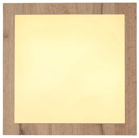 Plafoniera LED cu efect de lemn XAVVI