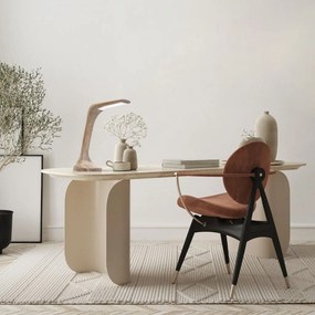 Veioza LED dimabila, din lemn design modern Moderna