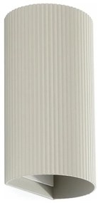 Aplică FARO 40544 SOLE 2xGU10/8W/230V gri canelat rotund