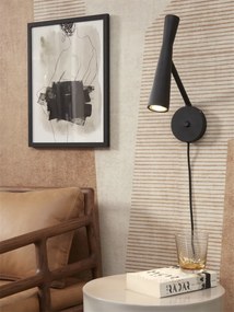 Aplica de perete design modern Bordeaux negru