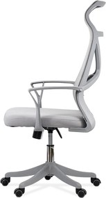 RESIGILAT - Scaun de birou din mesh OFF 431 gri deschis